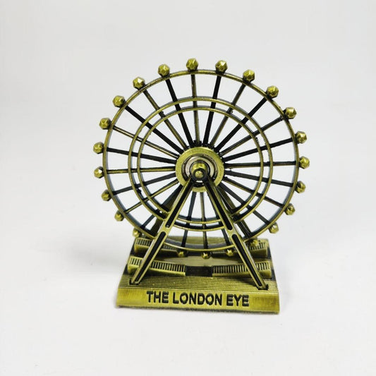 Metal Monument - Rotatable London Eye for home and office Decor - 1 Pc Decorative Piece